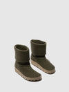 Round Toe Boots CADY MILITARY GREEN